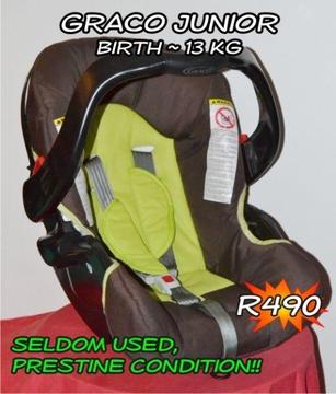 BABY CAR SEATS ~ A Few to Choose From!