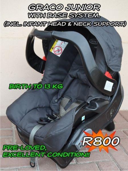 Graco Junior Car Seat with Base System