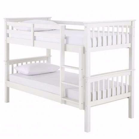 Classic Pure White Bunk Bed priced to go!
