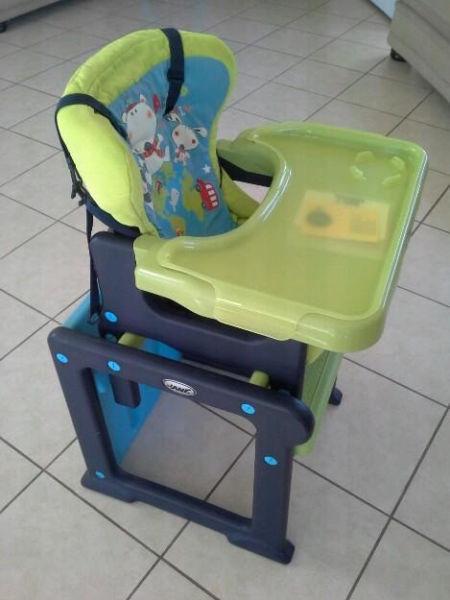 Jane activa 2 in 1 baby high chair