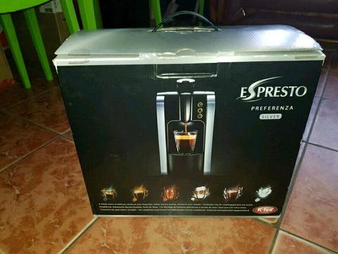 Brand new espressor coffee machine