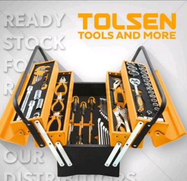 Tolsen 60 pc toolkit lifetime guarantee half inch Drive