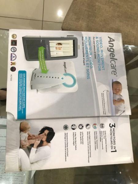 Angelcare baby monitor with video