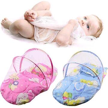 Infant mosquito insect net mattress cradle bed netting conopy cushion for baby 