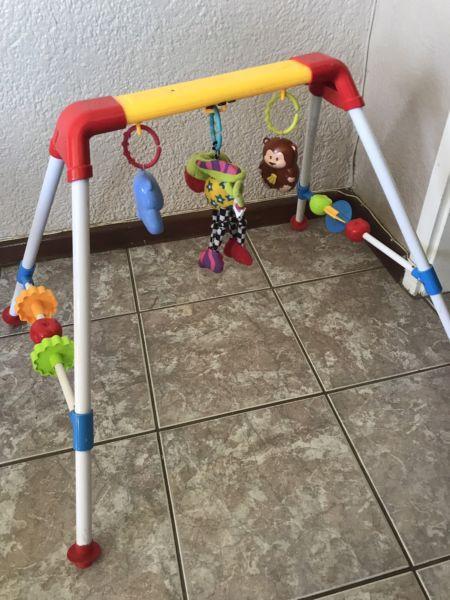 Baby mobile/nappy changing stand