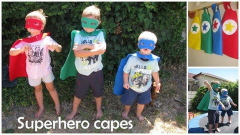 superhero capes for children