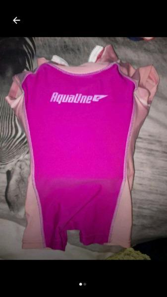 Toddler aqualine swimming costume