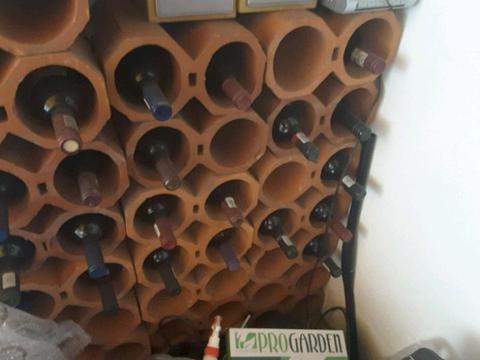 Stackable Clay Wine Rack