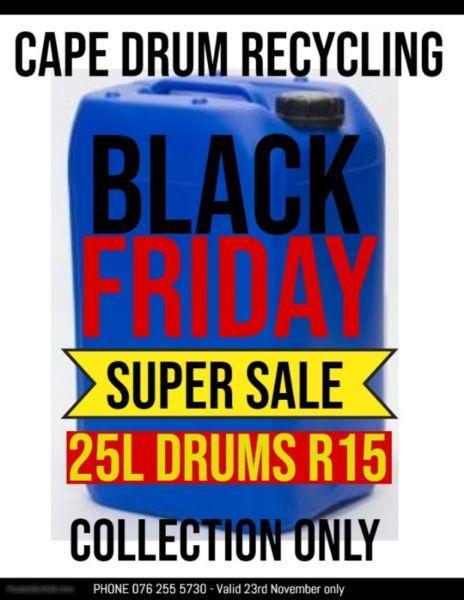 Recycled Drums Black Friday Deals