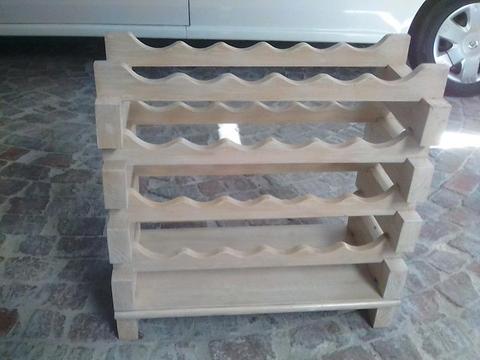 Large stackable wine rack