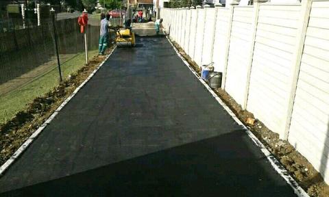 TAR SURFACES,TENNIS COURTS AND BRICK PAVING