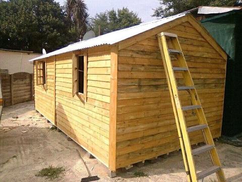 2.4mx4m new wood tool shed wendy houses