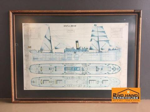 Ship Wall Painting