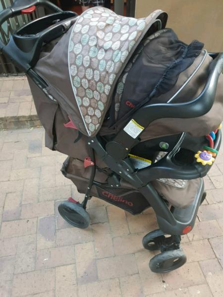 Chellino travel system as new