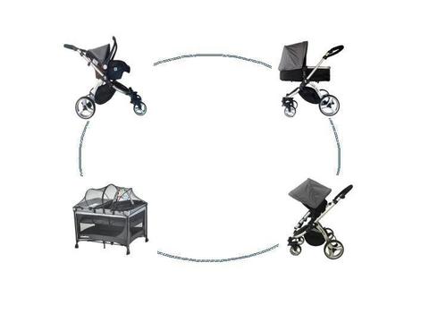 BLACK FRIDAY SPECIAL-- HELLO BABY 3in1 Travel System+ Tiffany Lux combo for sale