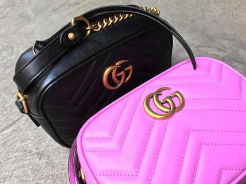 Gucci GG Marmont Matelassé Camera bag