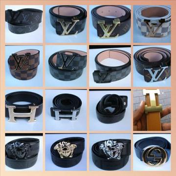 Louis Vuitton and Hermes Belts R700