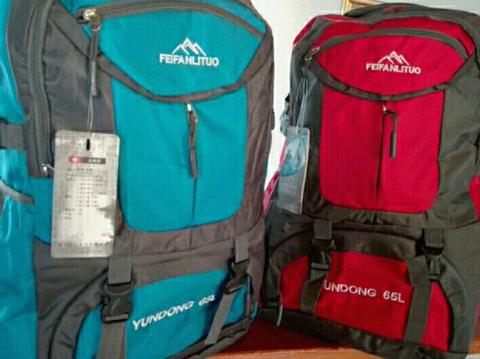 Backpacks 65L capacity new perfect for hiking camping and traveling