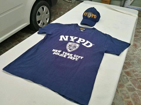 Collectors NYPD Cap and t shirt