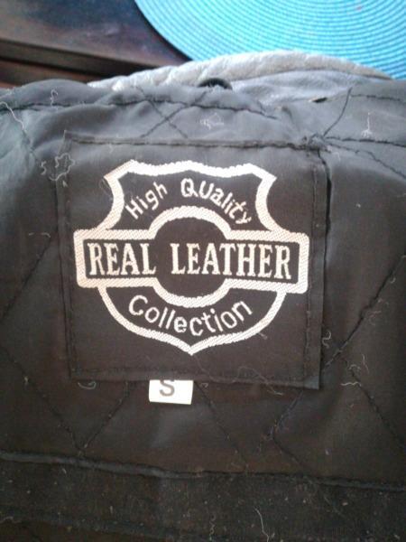 181125 Honda Leather Bike Jacket Size Small