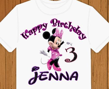 Full color / photo tshirt printing for birthdays/ anniversaries/ funerals,... etc, or other events