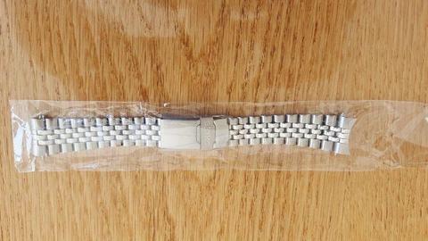 Seiko Jubilee watch band 20mm stainless steel for SKX013, etc