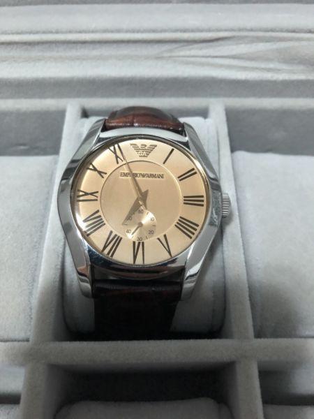 Armani Rose Gold Watch for Sale