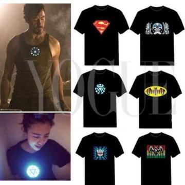 November promotion ...LED USB rechargeable light-up T-shirt - its sound activated...perfect gift