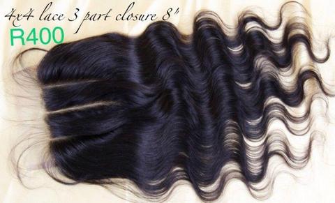 Black friday sales, 3 way Closure 8 inch