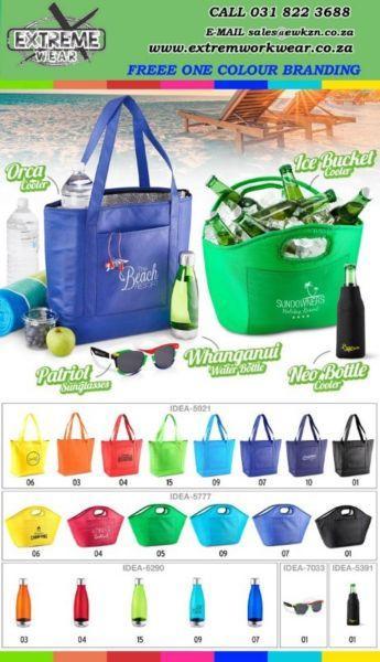 COOLERS ICE BUCKETS SUNGLASSES WATER BOTTLES
