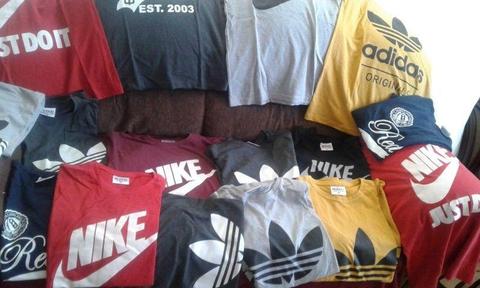 Hi I am selling all named brand tekkies,clothes, caps,bags and tracksuits-