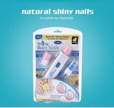 PedEgg Bare Nails Electronic Nail Care System - Buff & Shine Nails