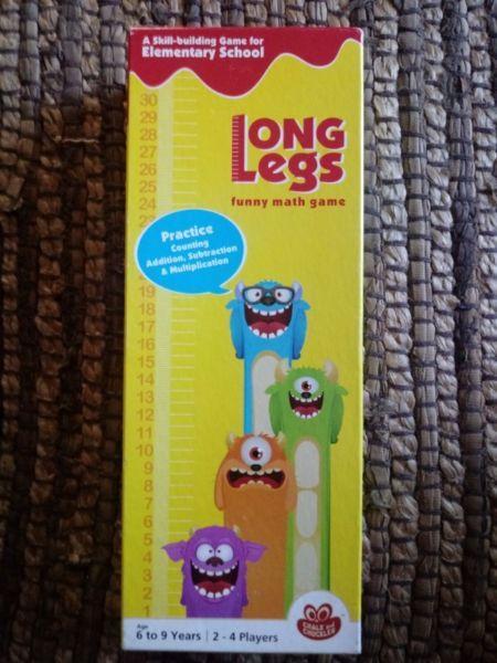 Long Legs funny Kids maths game
