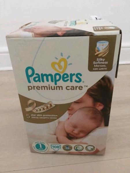 Pampers premium care size 1