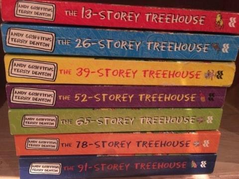 Reading Books- Treehouse