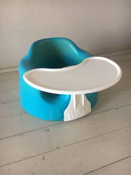 Bumbo seat and tray