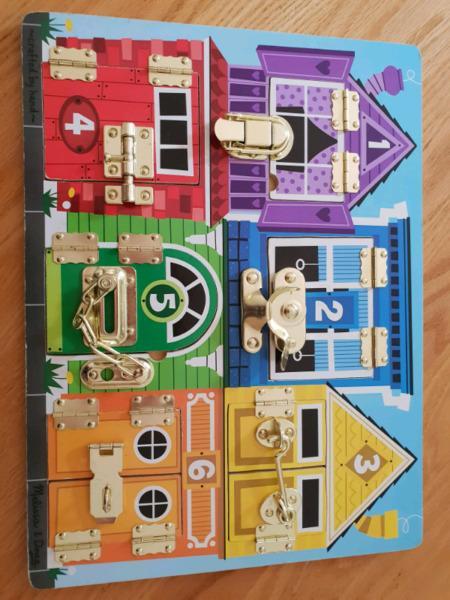 Melissa & Doug Latches Board