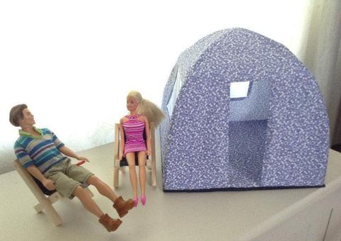 Barbie tent set made to order - one in stock