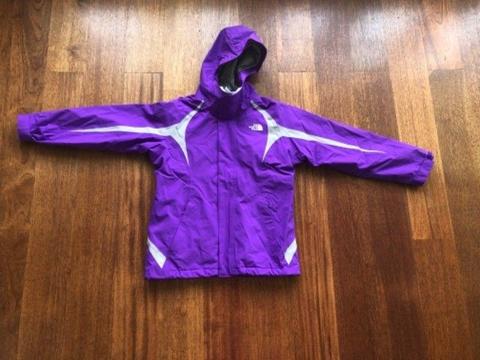 North Face Purple Girls Ski Jacket