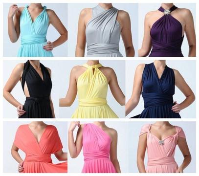 Infinity Dresses made in any colour and size