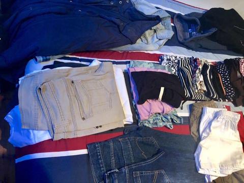 Second hand clothing for sale