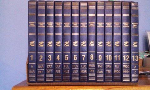 Webster's Family Encyclopedia full set