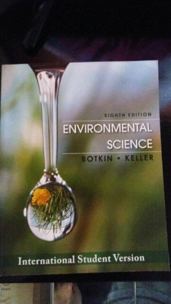 Environmental Science Text book for sale