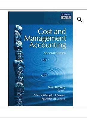 Cost and Management Accounting Textbook for sale