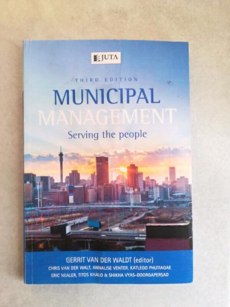 Municipal management - Serving the people 3e