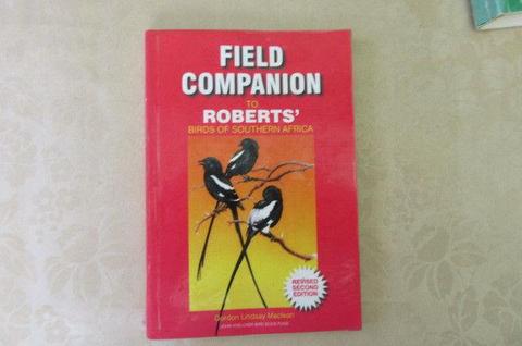FIELD COMPANION TO ROBERTS' BIRDS OF SOUTHERN AFRICA - AS PER SCAN