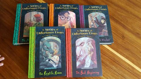 A series of unfortunate events by Lemony Snicket