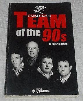 Natal Sharks Team of the 90’s Signed x 6