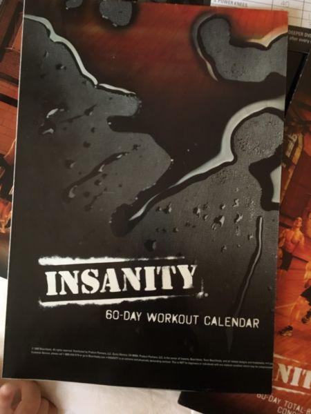 Insanity dvds 60 day total conditioning program
