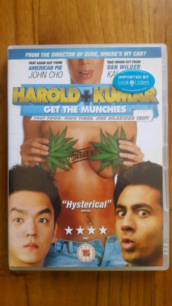 HAROLD + KUMAR GET THE MUNCHIES ORIGINAL IMPORTED DVD